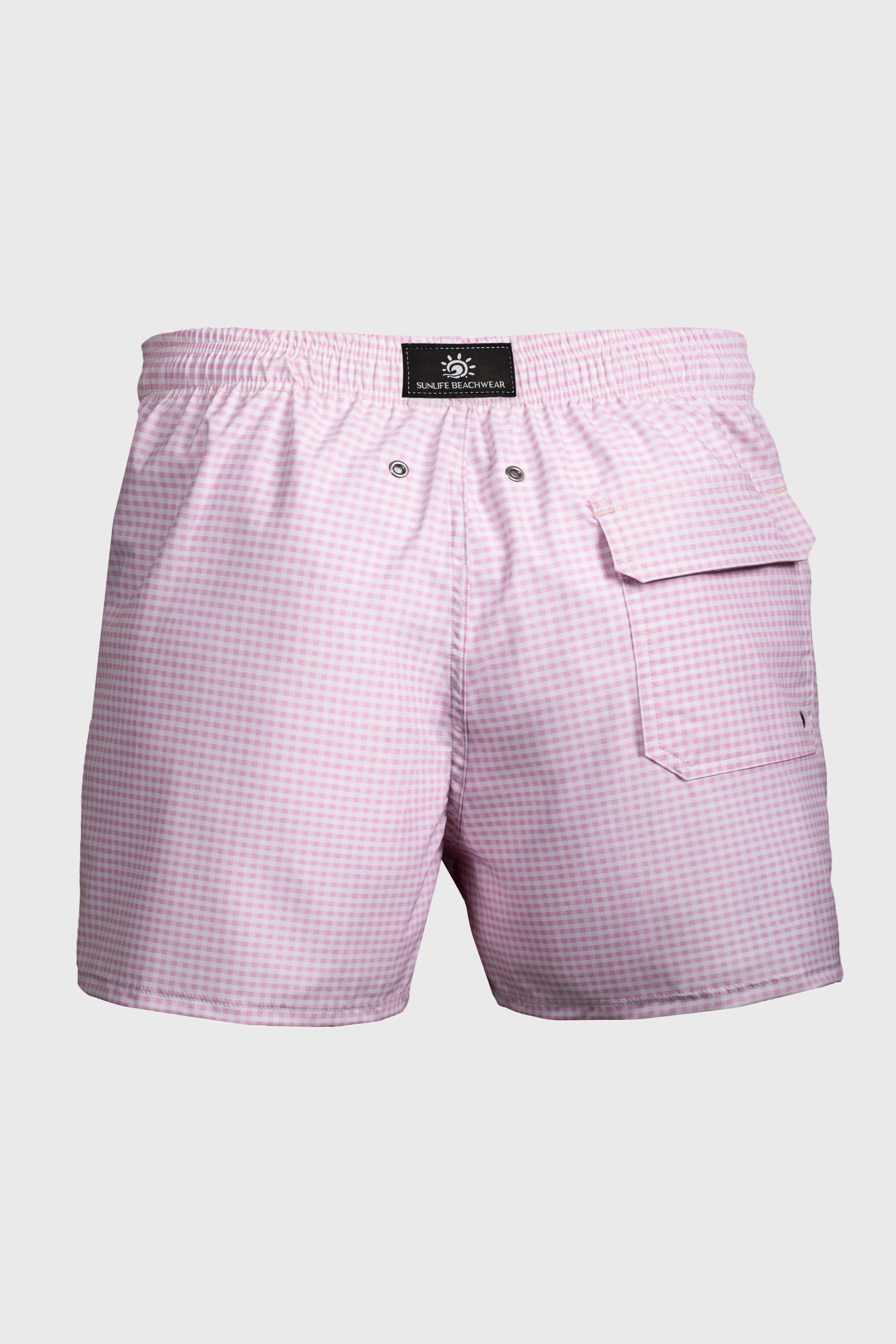 Roma Pink Swim Shorts