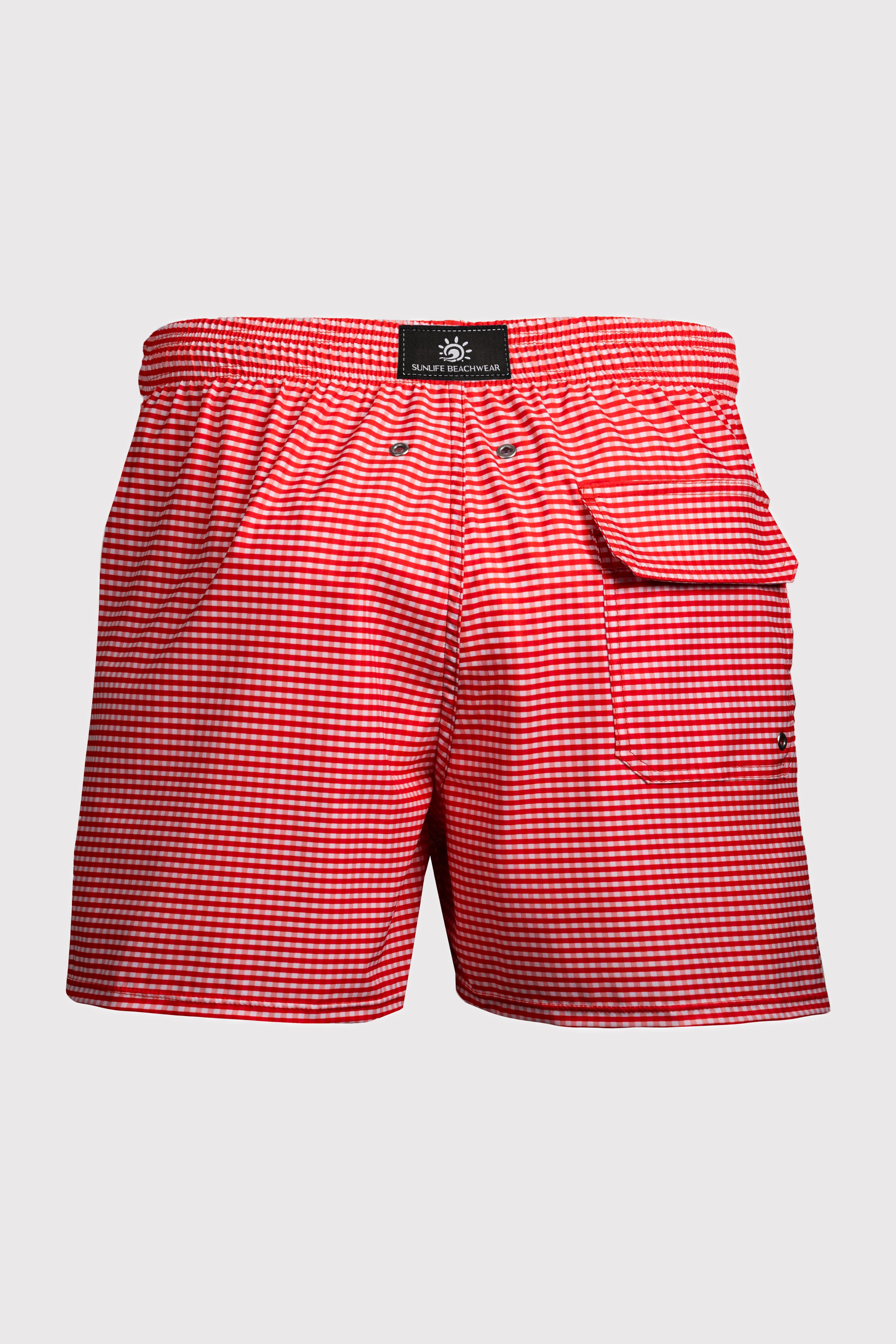 Roma Red Swim Shorts