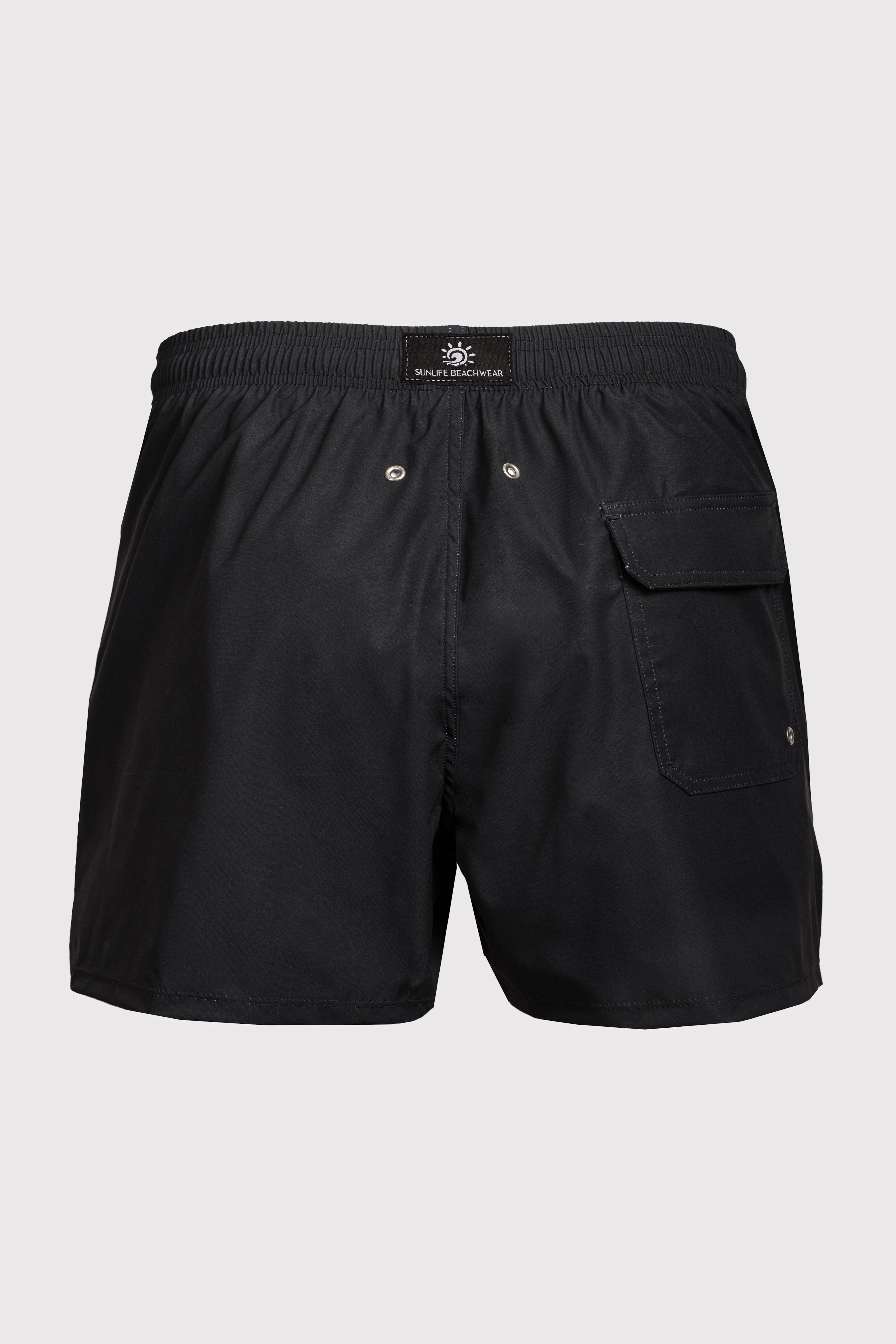 Como Black Swim Shorts